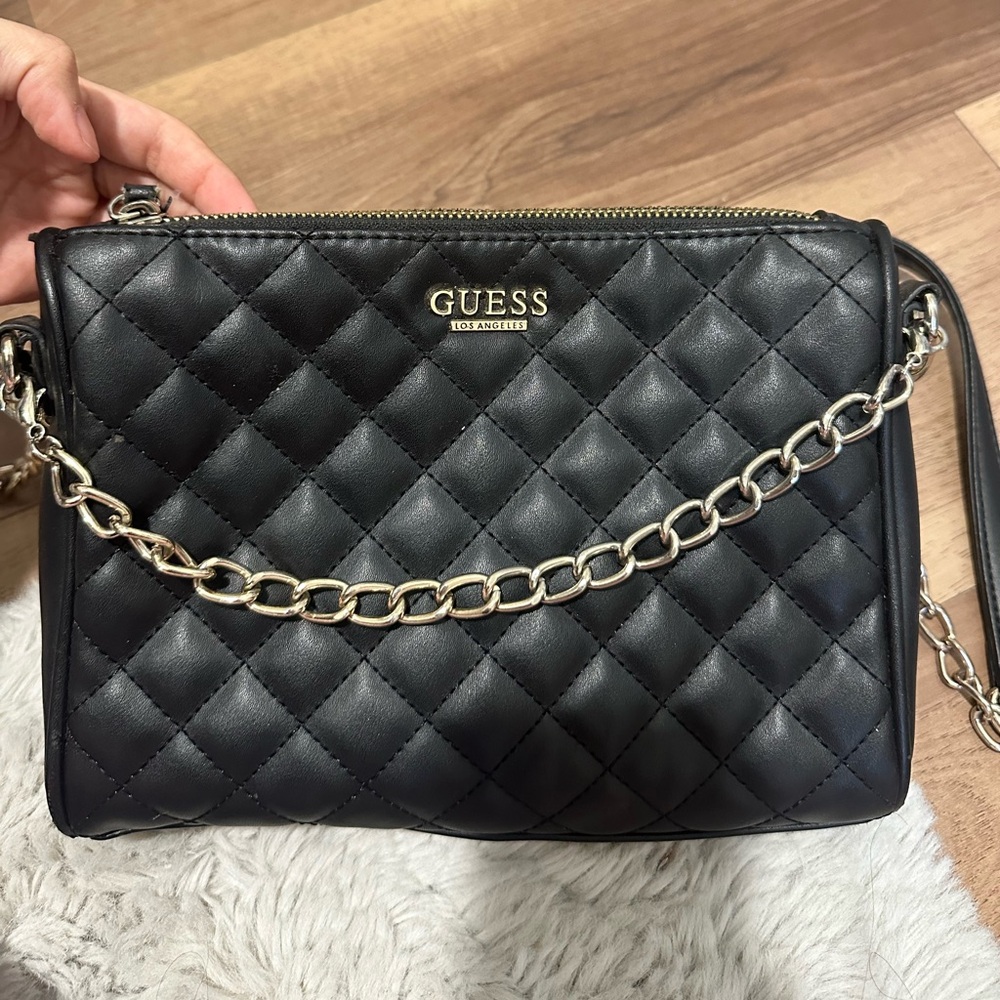 Black womens crossbody bag